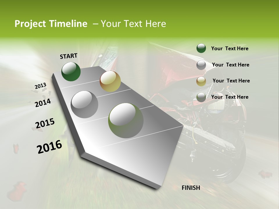 Roadside Wrack Splinter PowerPoint Template
