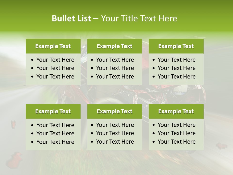 Roadside Wrack Splinter PowerPoint Template