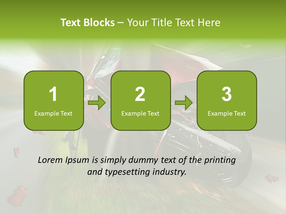 Roadside Wrack Splinter PowerPoint Template