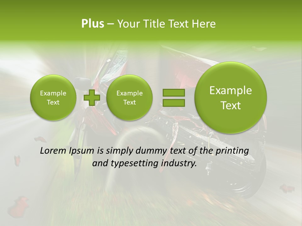 Roadside Wrack Splinter PowerPoint Template