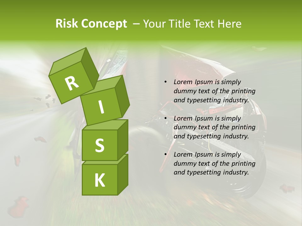 Roadside Wrack Splinter PowerPoint Template