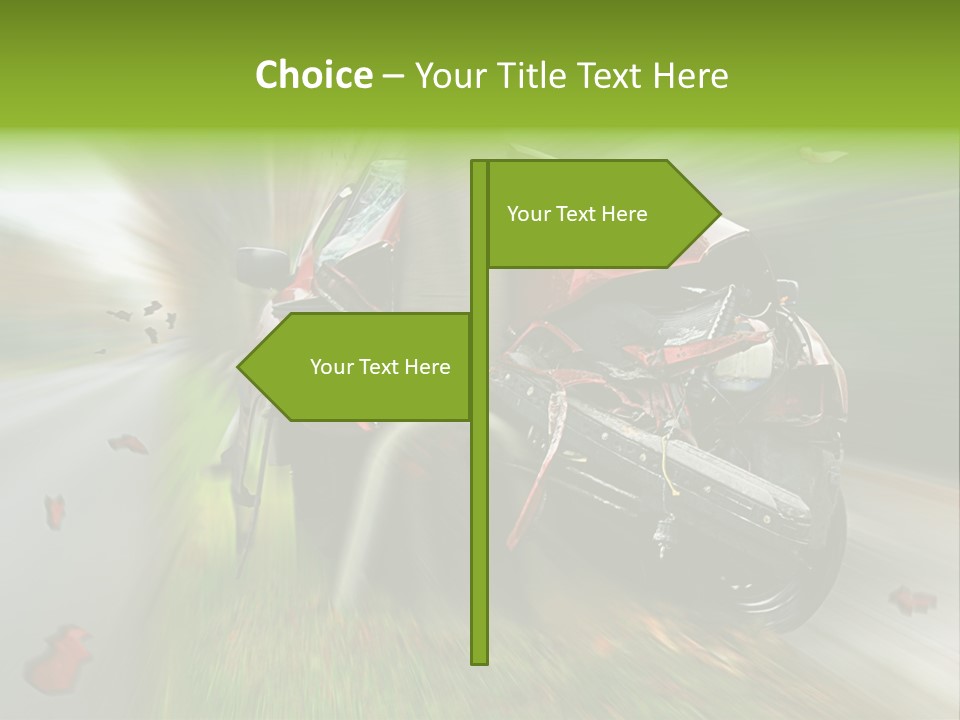 Roadside Wrack Splinter PowerPoint Template