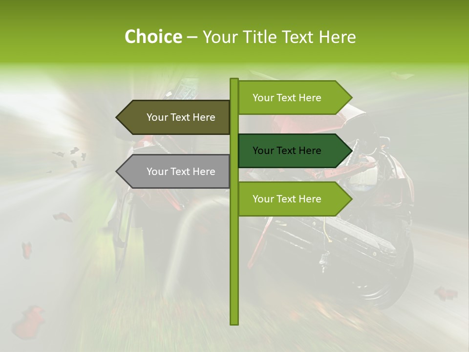 Roadside Wrack Splinter PowerPoint Template