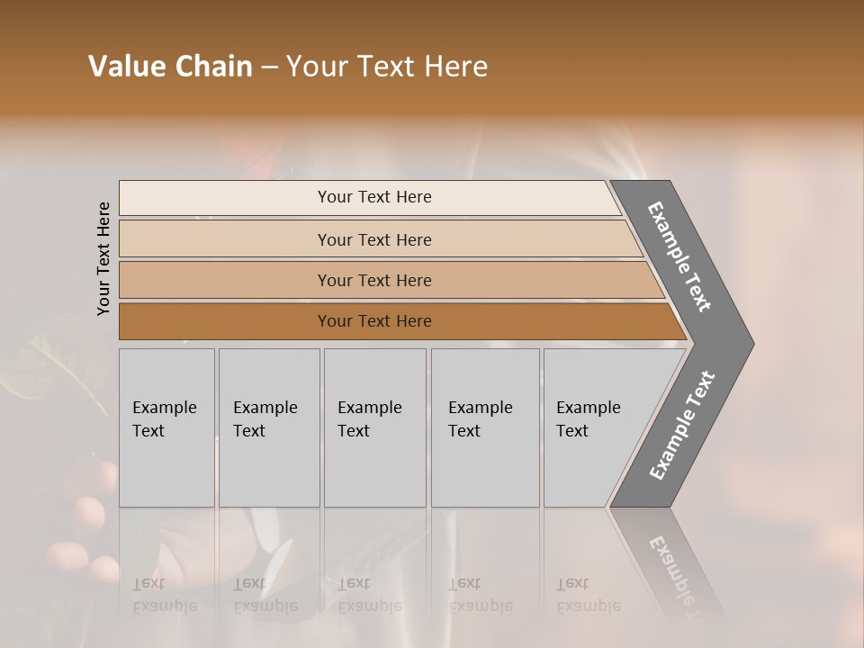 Man Holding Red Rose PowerPoint Template