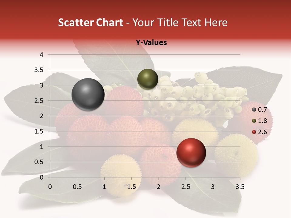 Forest Fruits Isolated Fresh PowerPoint Template