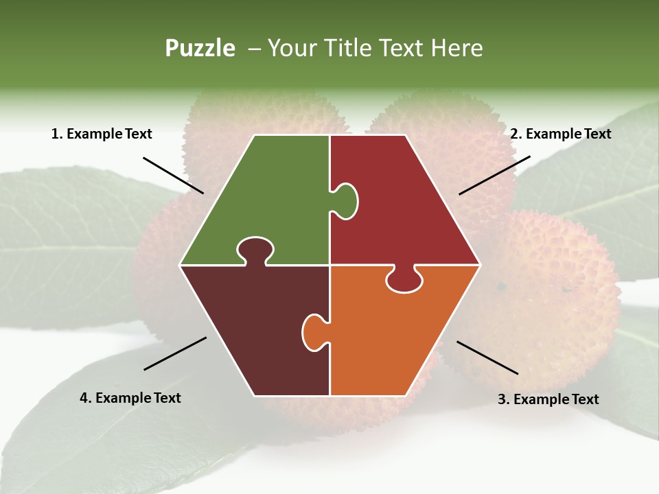 Isolated Collection Ripe PowerPoint Template