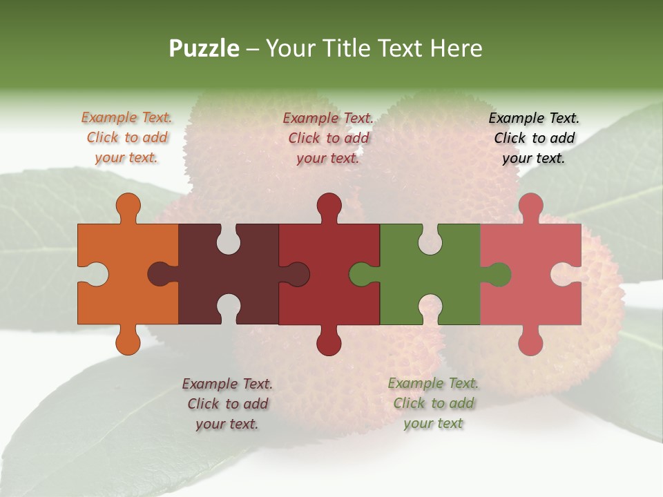 Isolated Collection Ripe PowerPoint Template