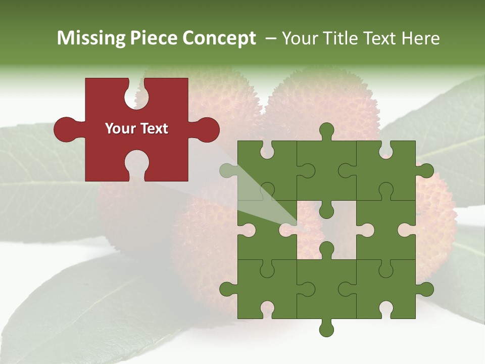 Isolated Collection Ripe PowerPoint Template