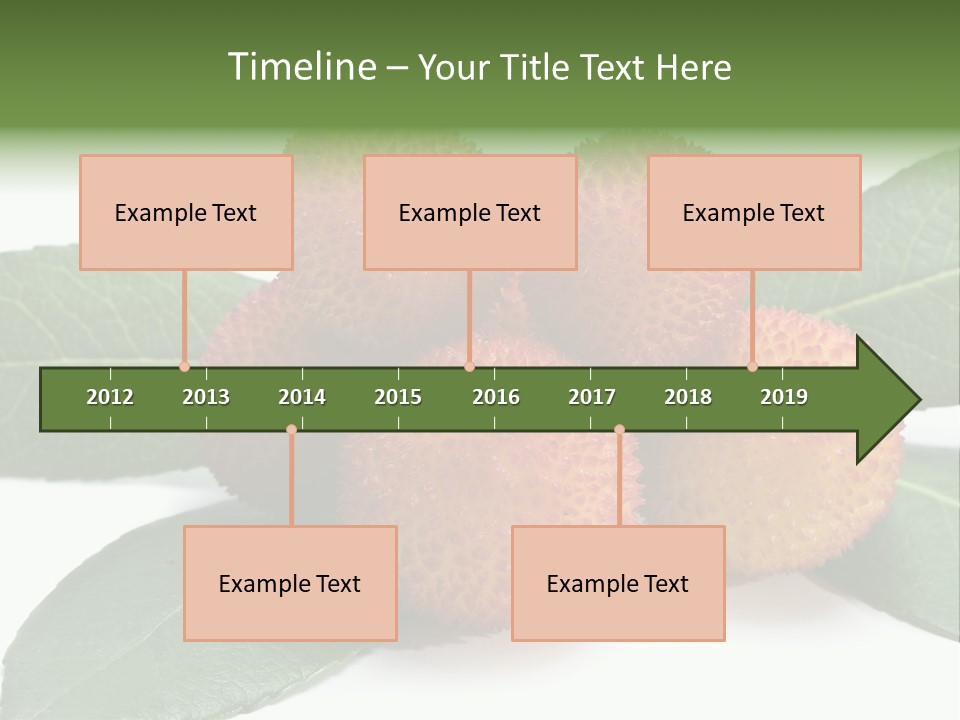 Isolated Collection Ripe PowerPoint Template