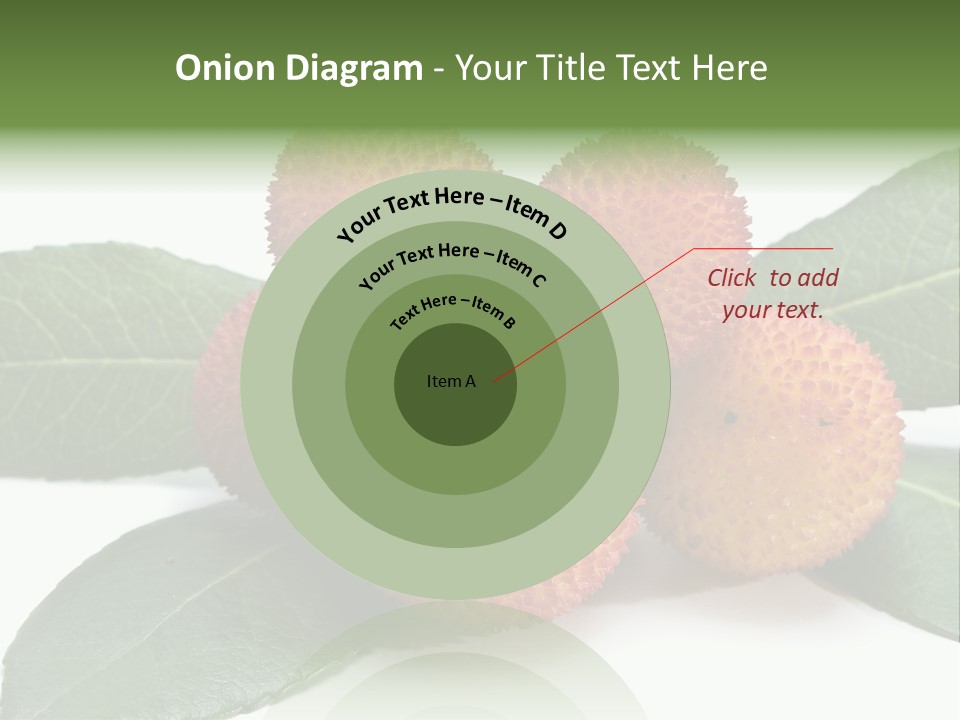 Isolated Collection Ripe PowerPoint Template