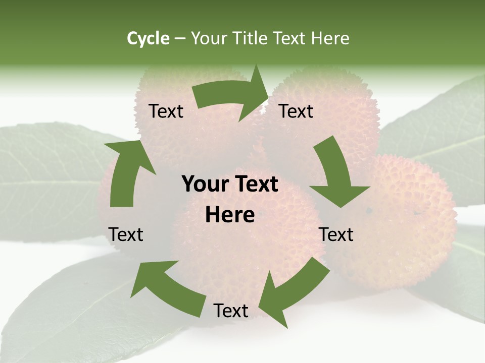 Isolated Collection Ripe PowerPoint Template