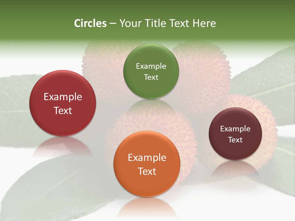 Isolated Collection Ripe PowerPoint Template