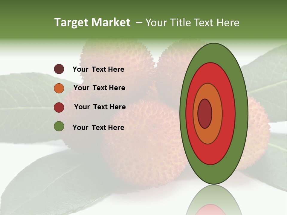 Isolated Collection Ripe PowerPoint Template