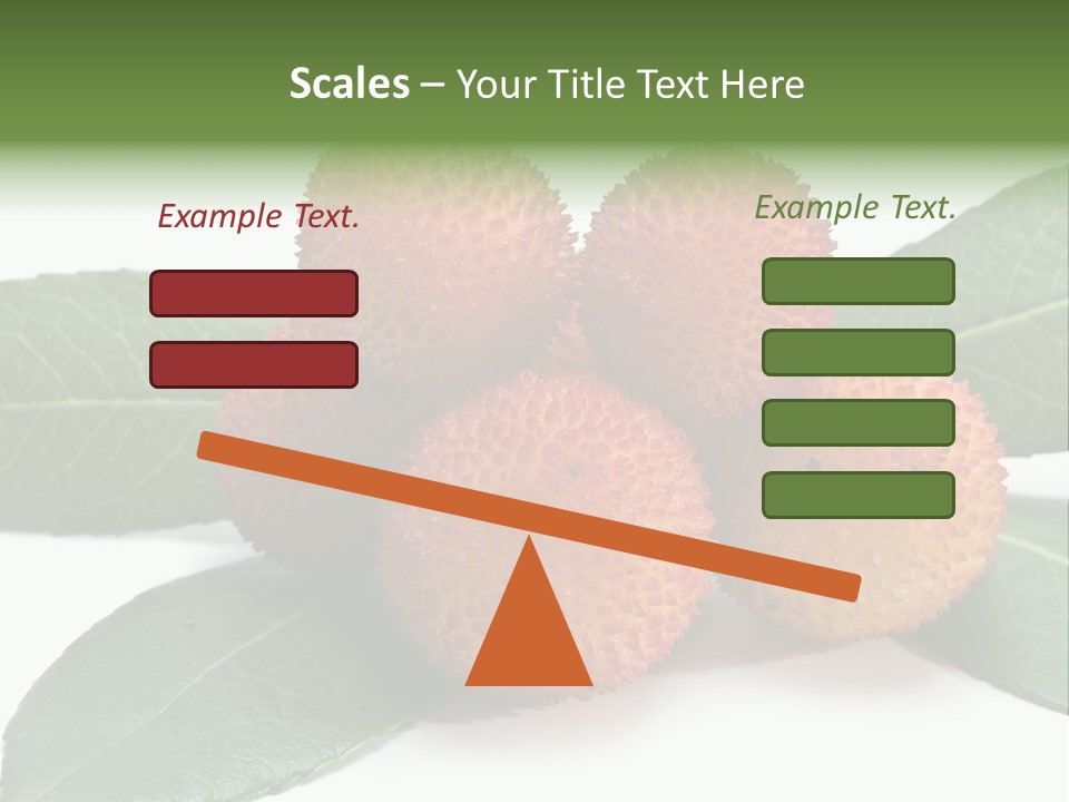 Isolated Collection Ripe PowerPoint Template