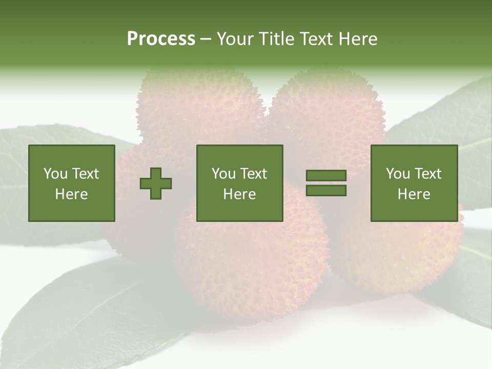 Isolated Collection Ripe PowerPoint Template