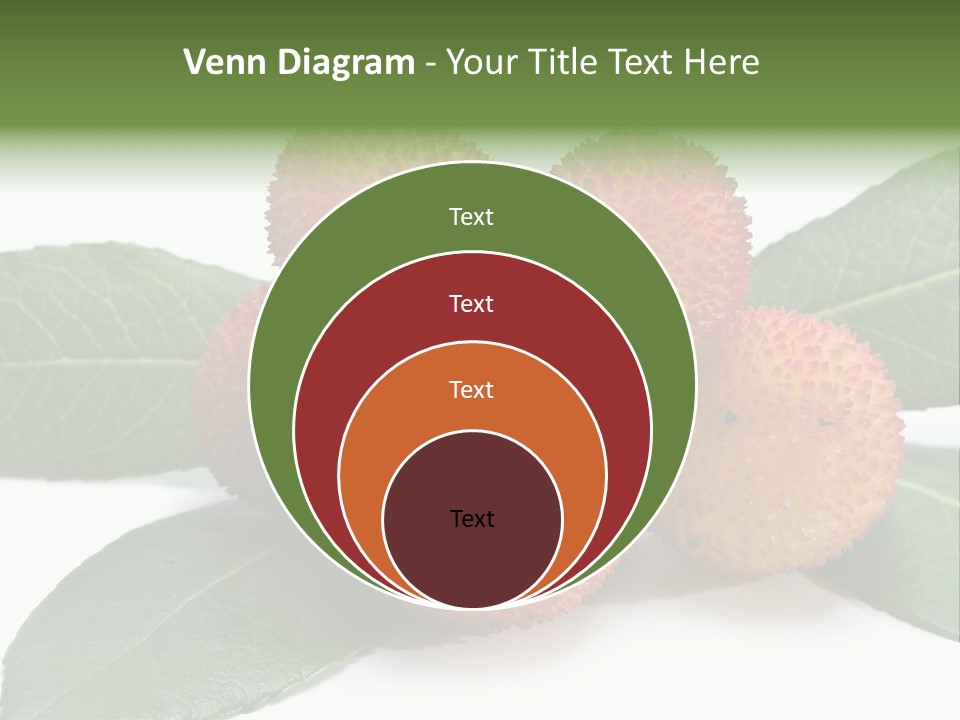 Isolated Collection Ripe PowerPoint Template
