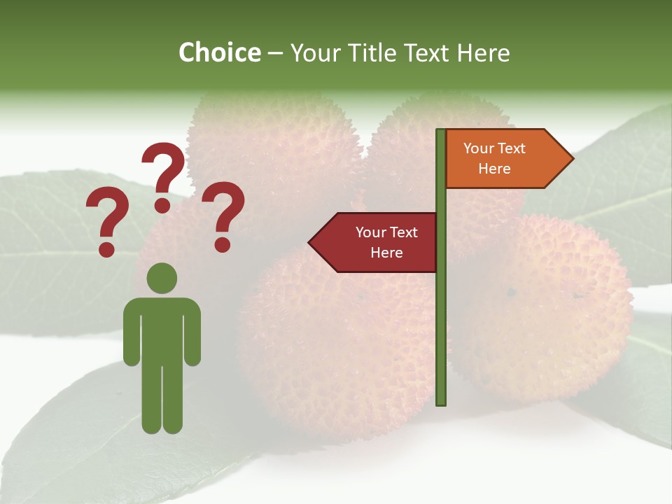 Isolated Collection Ripe PowerPoint Template