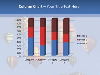 Ascend Hot Air Balloons Heat PowerPoint Template
