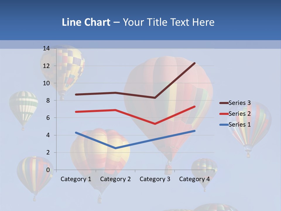 Ascend Hot Air Balloons Heat PowerPoint Template