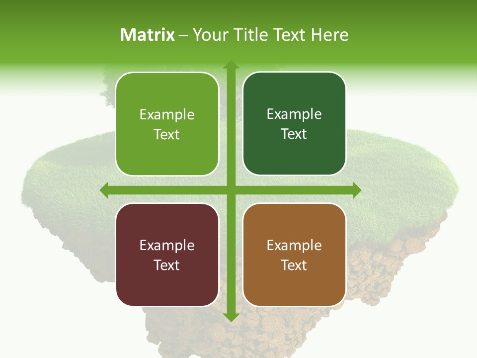 Suspense Handful Brown PowerPoint Template