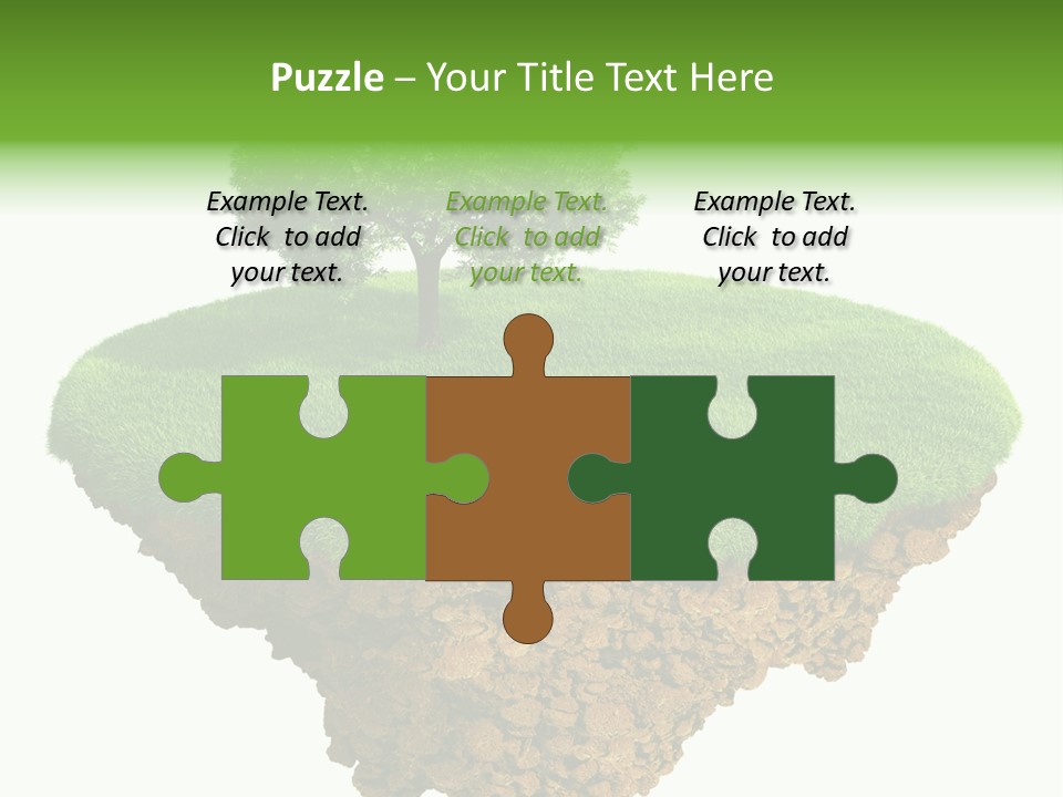 Suspense Handful Brown PowerPoint Template