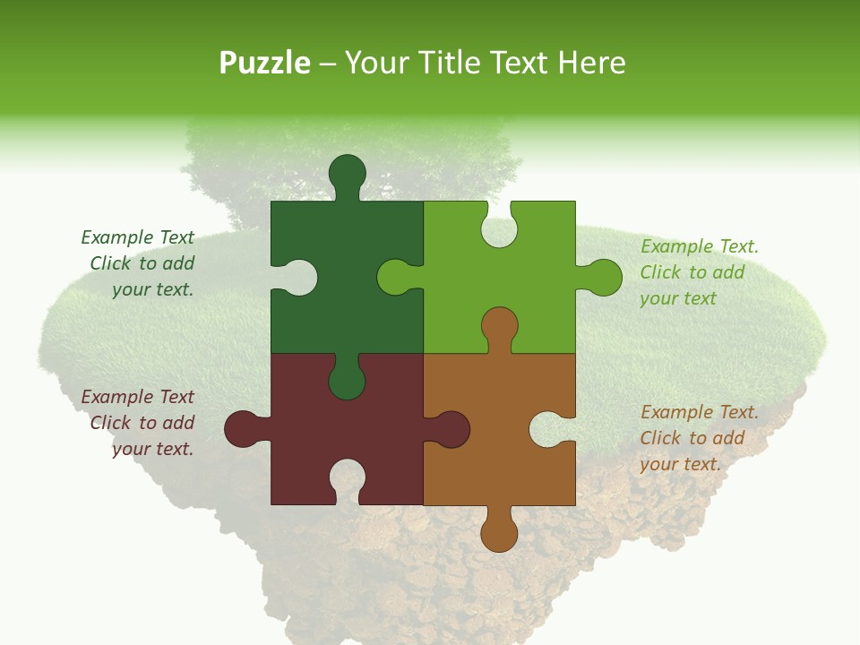 Suspense Handful Brown PowerPoint Template