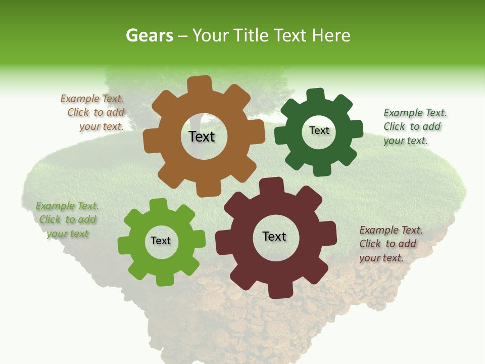 Suspense Handful Brown PowerPoint Template