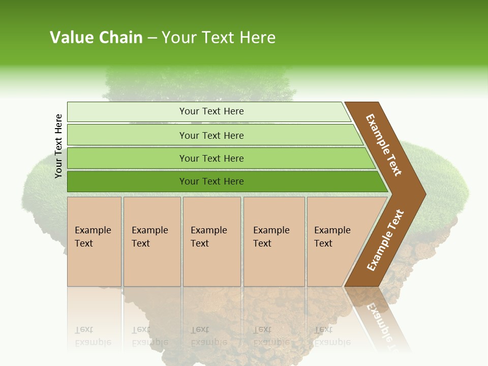Suspense Handful Brown PowerPoint Template