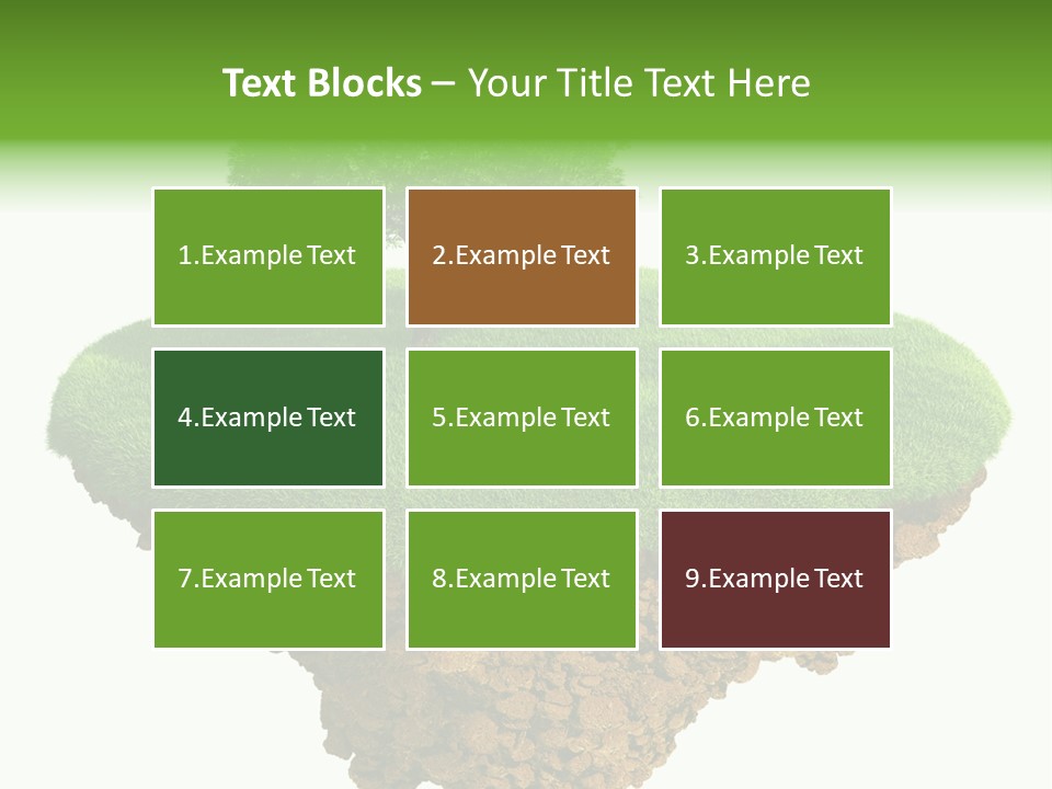 Suspense Handful Brown PowerPoint Template