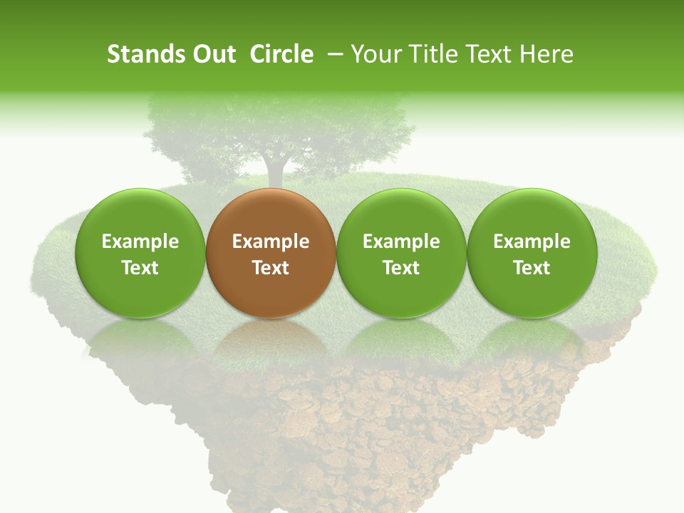 Suspense Handful Brown PowerPoint Template