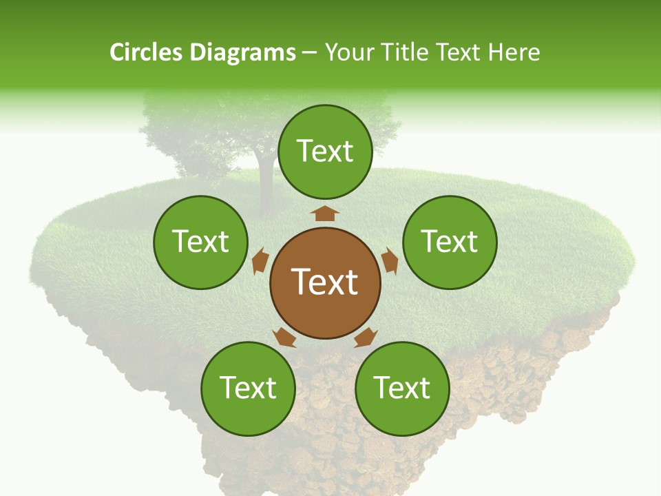 Suspense Handful Brown PowerPoint Template