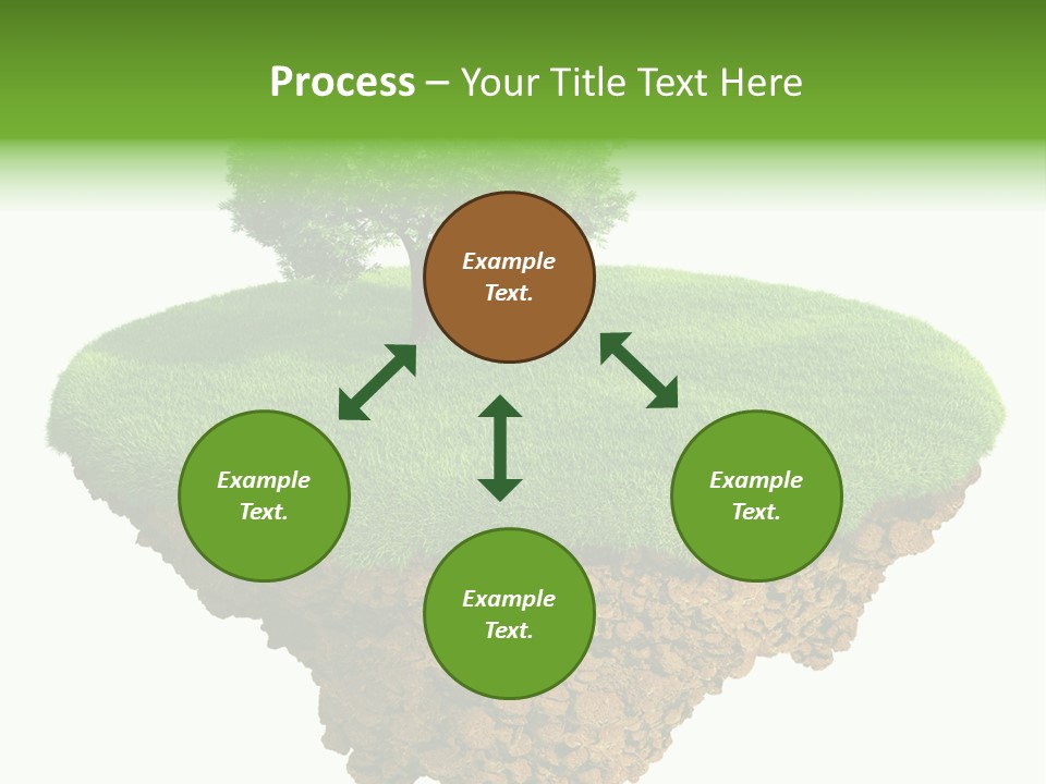 Suspense Handful Brown PowerPoint Template