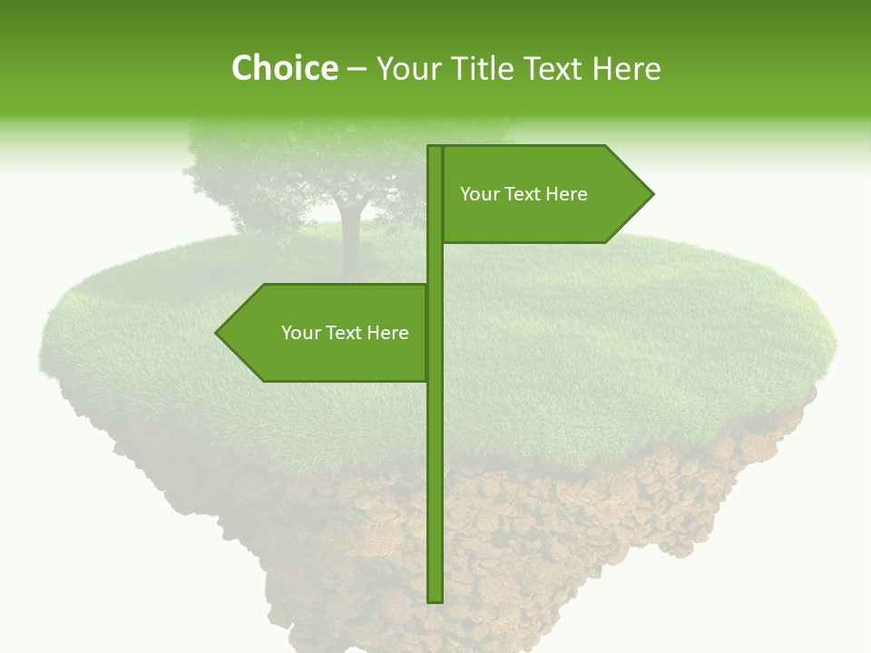 Suspense Handful Brown PowerPoint Template