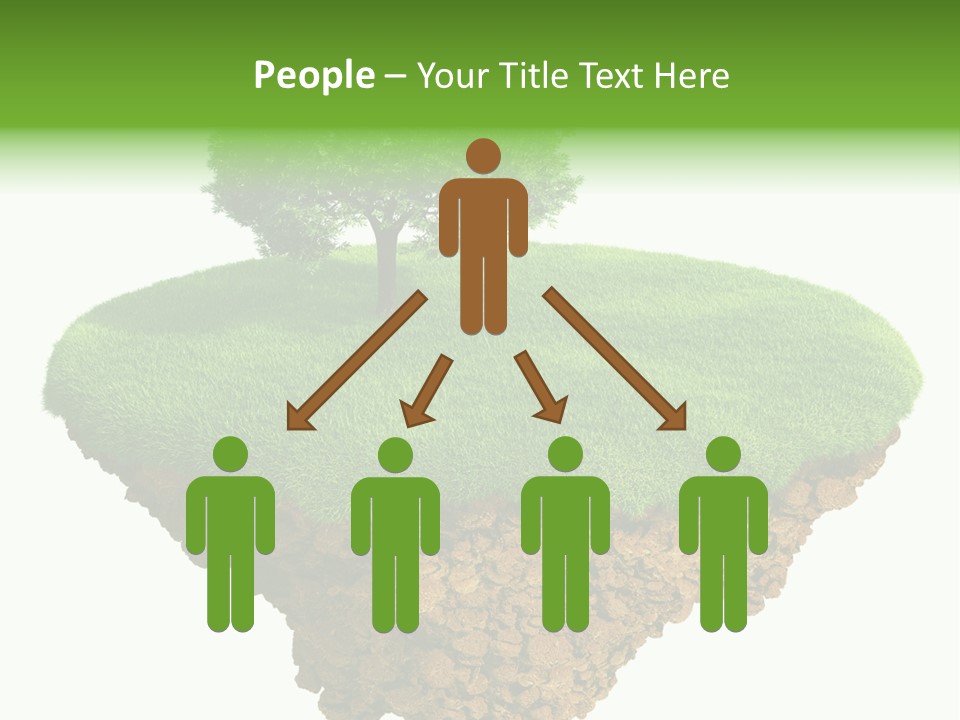 Suspense Handful Brown PowerPoint Template