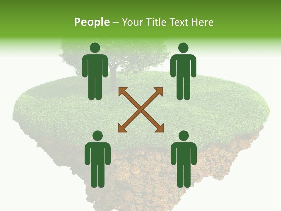 Suspense Handful Brown PowerPoint Template