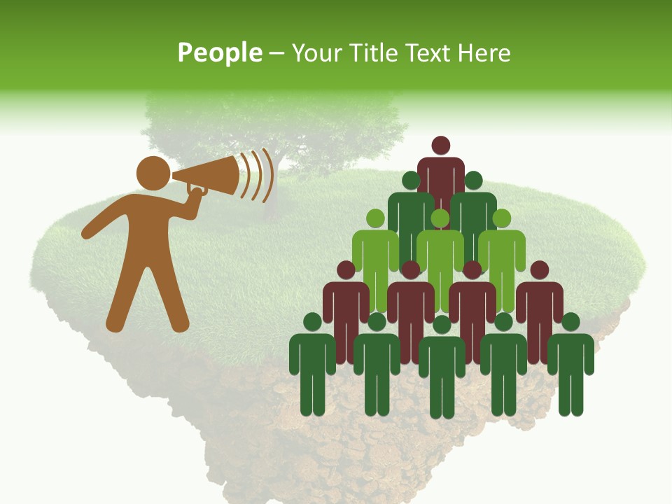 Suspense Handful Brown PowerPoint Template