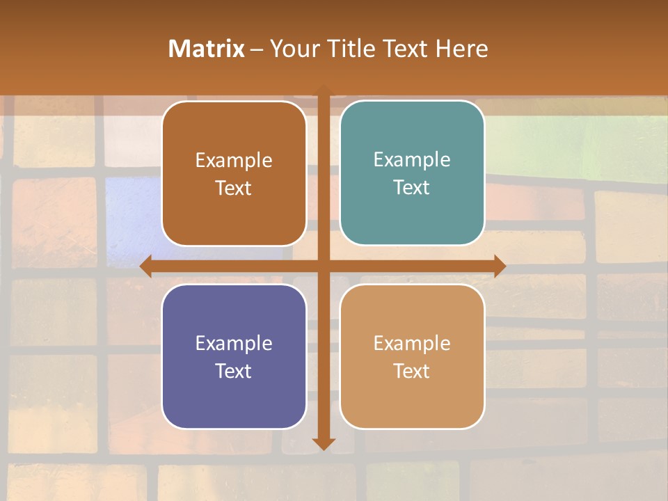 Stained Glass Patterns PowerPoint Template