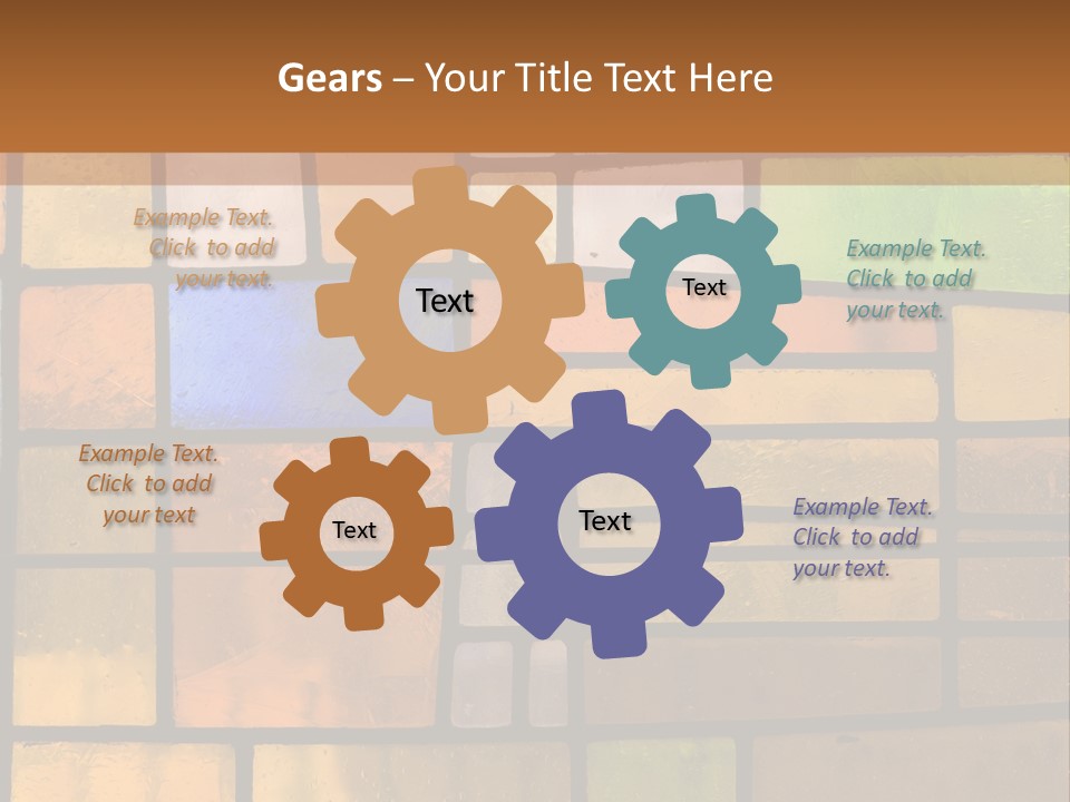 Stained Glass Patterns PowerPoint Template