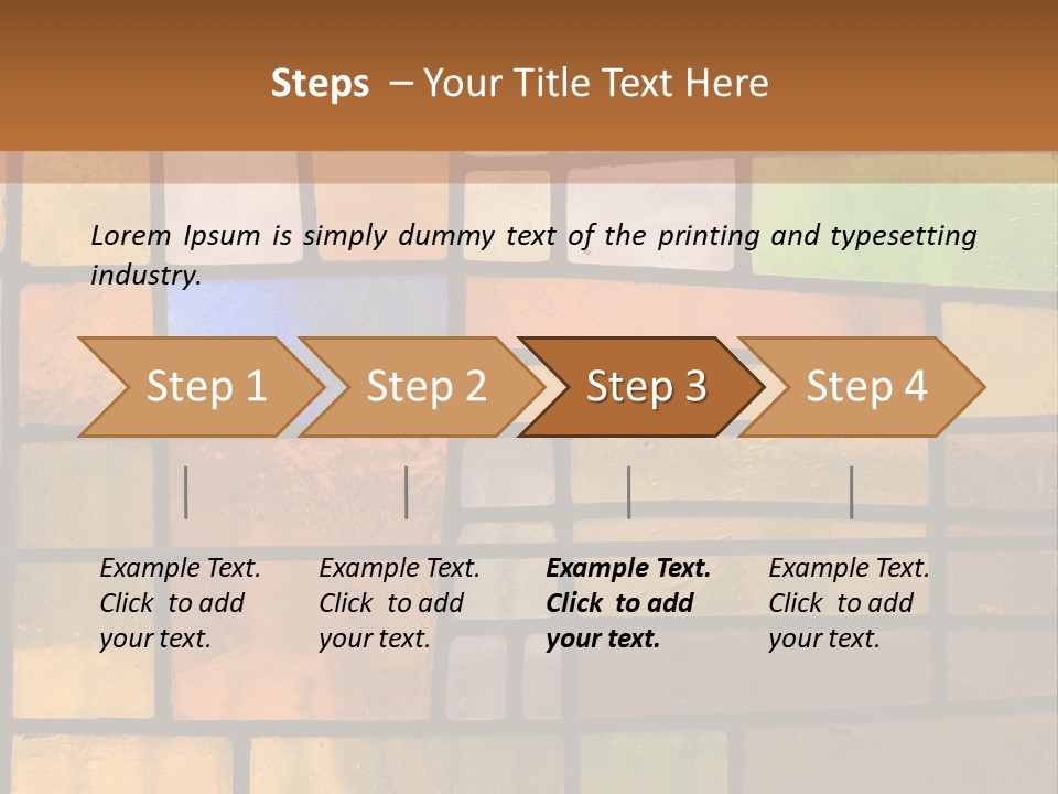 Stained Glass Patterns PowerPoint Template