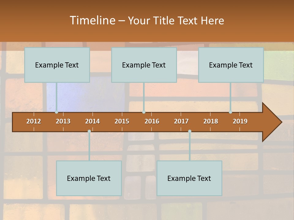 Stained Glass Patterns PowerPoint Template
