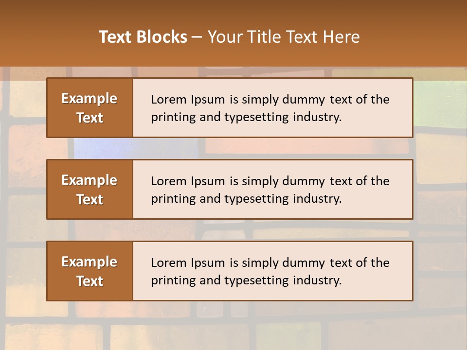 Stained Glass Patterns PowerPoint Template