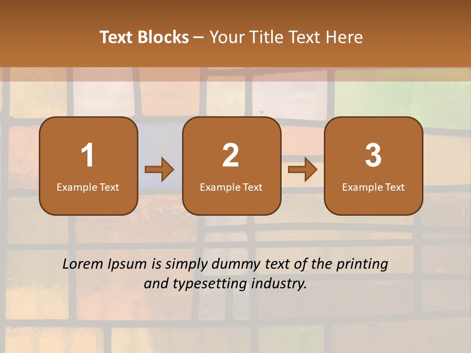 Stained Glass Patterns PowerPoint Template