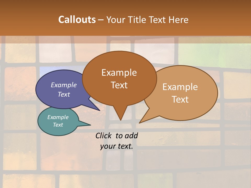 Stained Glass Patterns PowerPoint Template