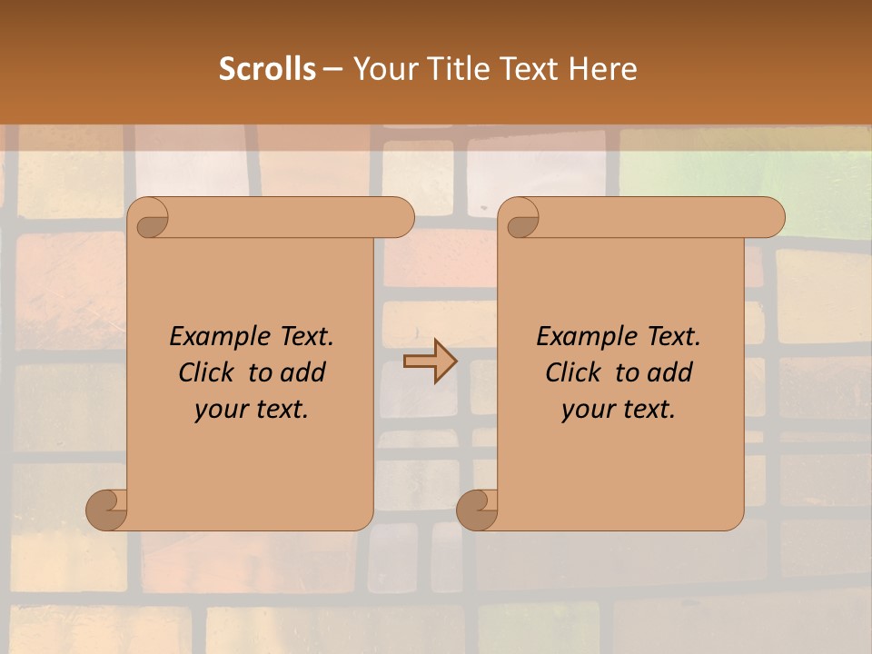 Stained Glass Patterns PowerPoint Template