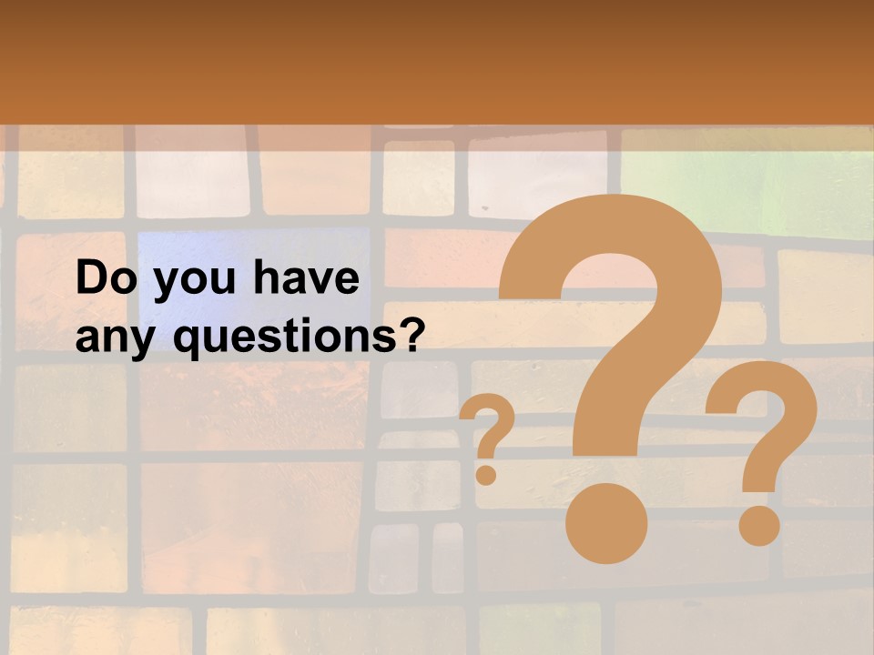 Stained Glass Patterns PowerPoint Template