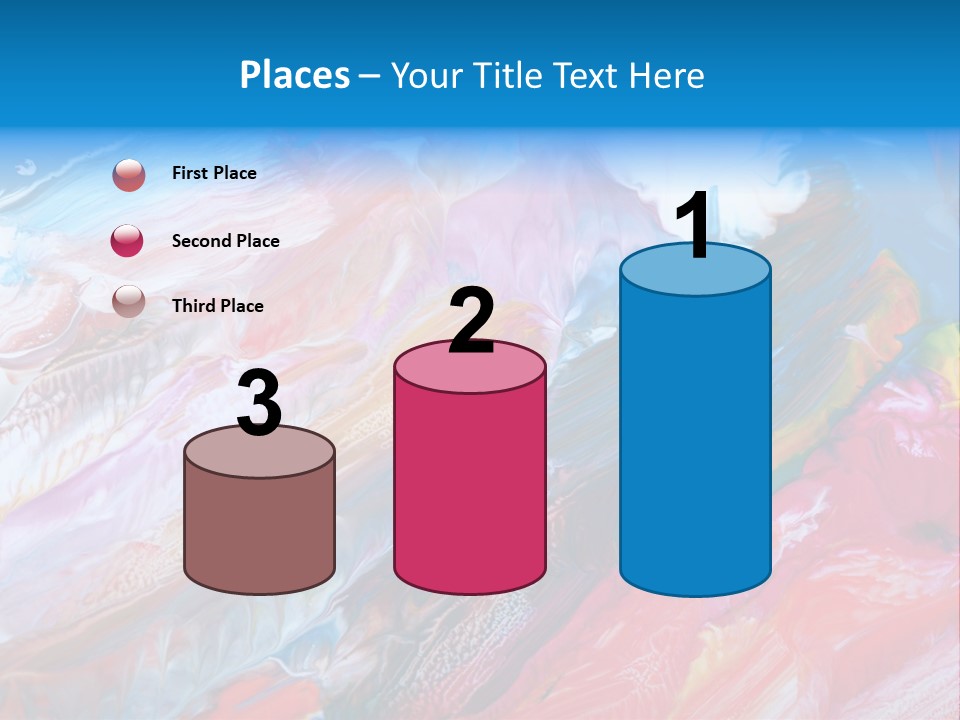 Painted Background PowerPoint Template