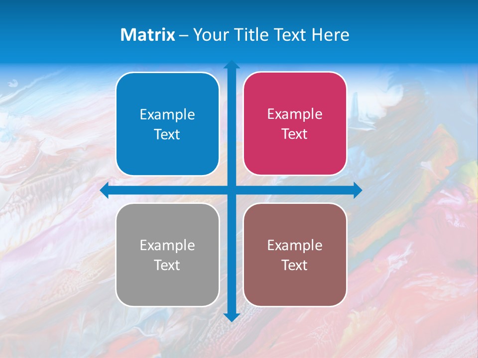 Painted Background PowerPoint Template