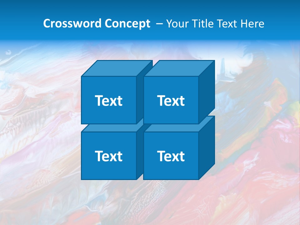 Painted Background PowerPoint Template