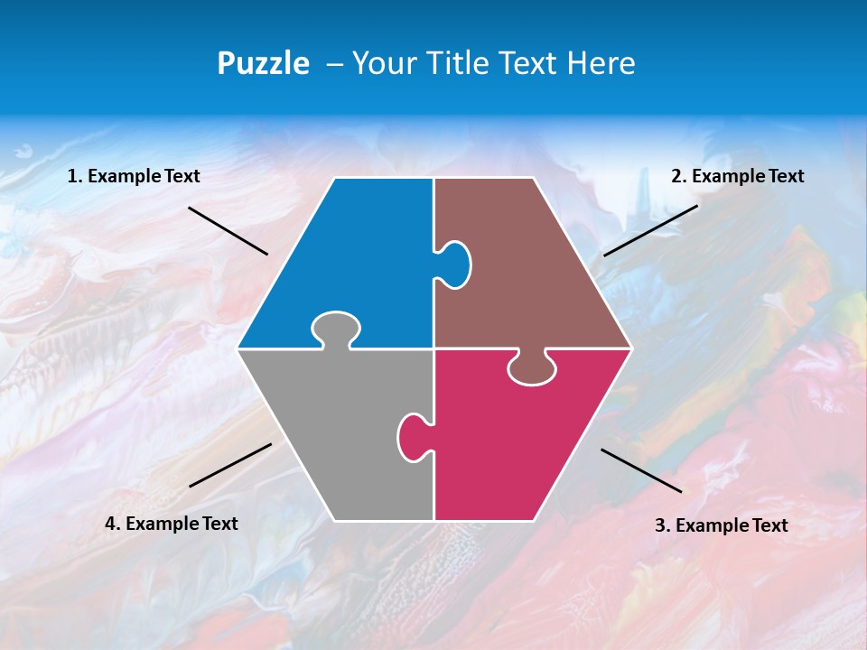 Painted Background PowerPoint Template