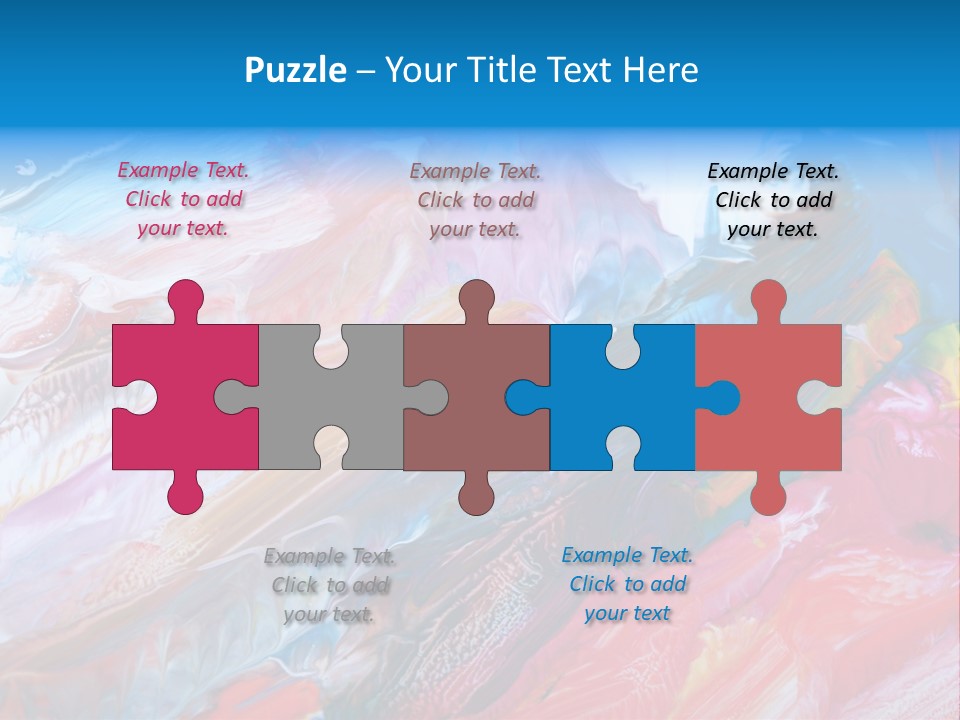 Painted Background PowerPoint Template